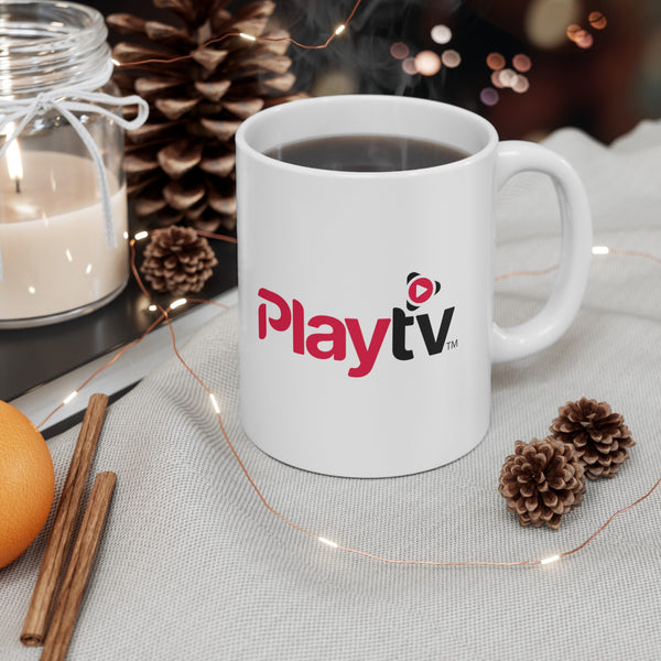 PlayTV by Parler Ceramic Mug, (11oz, 15oz)